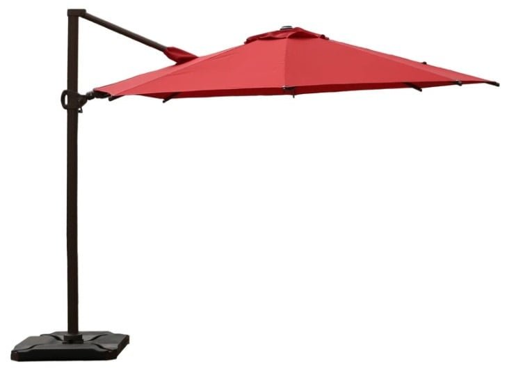 Abba Patio 10 Feet 360°Rotation Offset Cantilever Umbrella