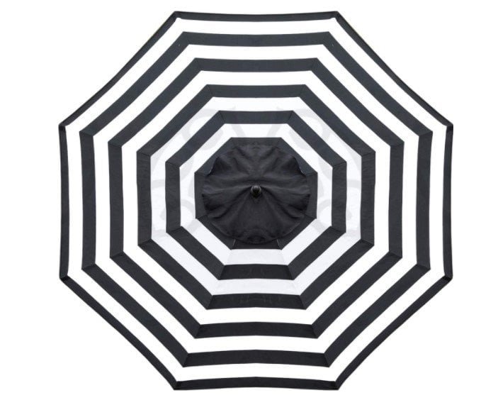 Sunnyglade 9ft Patio Market Umbrella Replacement Outdoor Top Canopy with 8 Ribs