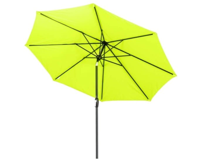Tempera Patio Umbrella 9 Ft Outdoor Garden Table Umbrella with Push Button Tilt and Crank 8 Ribs Review