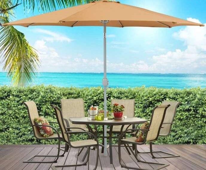 Best Choice Products 9ft Outdoor Market Patio Umbrella