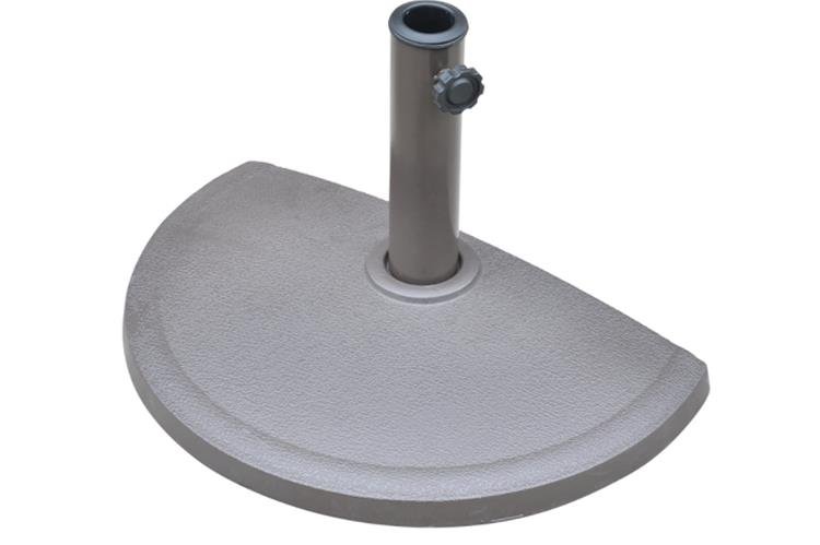 Island Umbrella Resin Half Round Umbrella Base