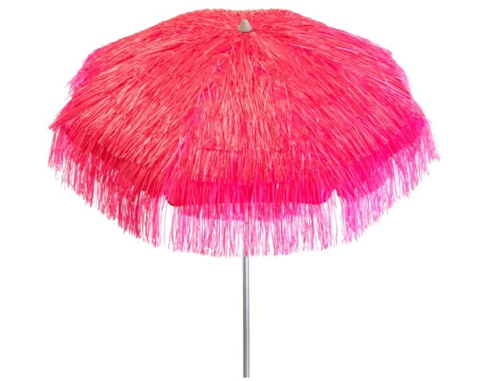 Heininger 1265 DestinationGear Palapa Tiki Pink 6 ft Patio Umbrella