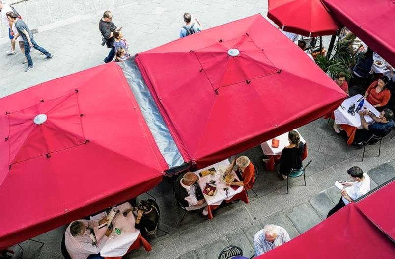 Poggesi Summer umbrella collection