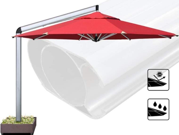 EliteShade Sunbrella 11 Feet Patio Umbrella Outdoor Umbrella Cantilever Umbrella Offset Hanging Umbrella