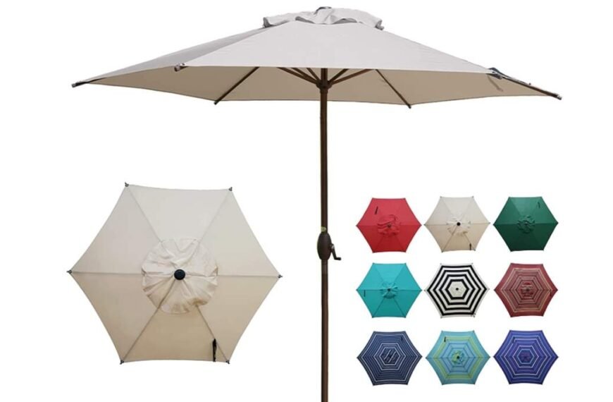 Abba Patio Market Umbrella 11ft Beige