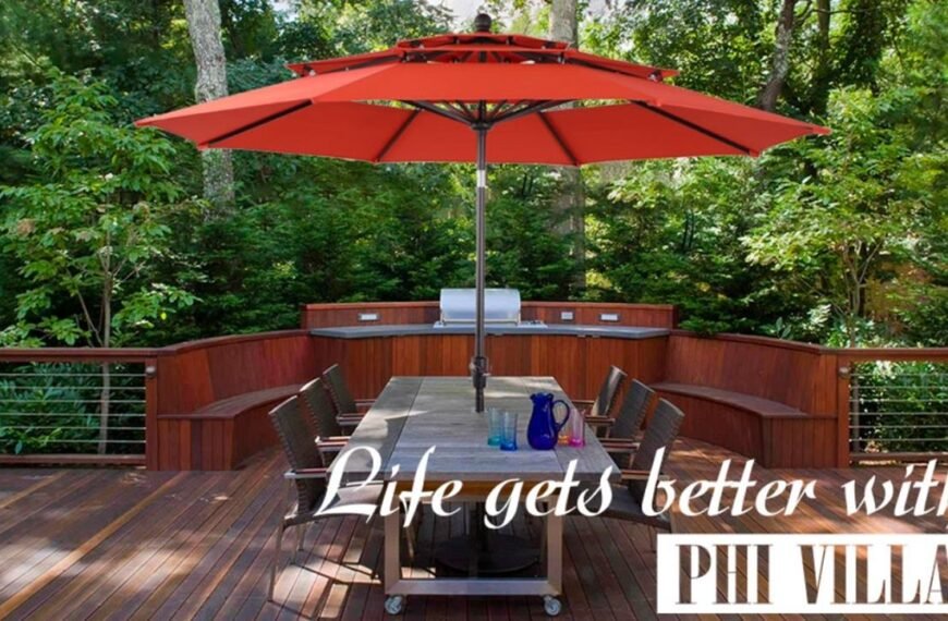 PHI VILLA Patio Umbrellas
