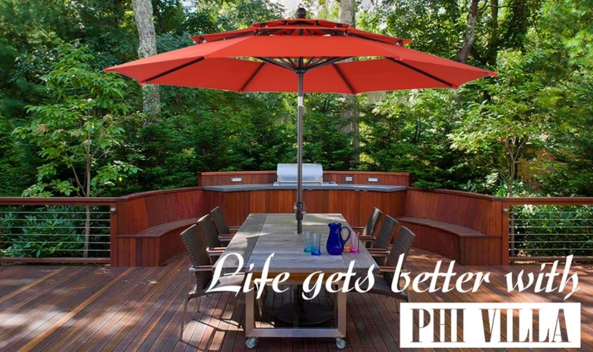 PHI VILLA Patio Umbrellas