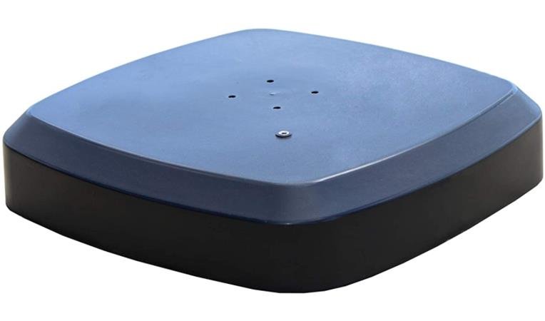 Purple Leaf Offset Patio Umbrella Base Sand Water Filled Square with wheels