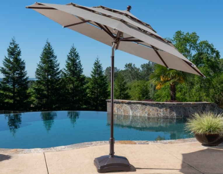 Proshade 11ft Market Umbrella - Cast shale